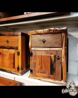 Veladores roble americano, roble durmiente y otras maderas nobles